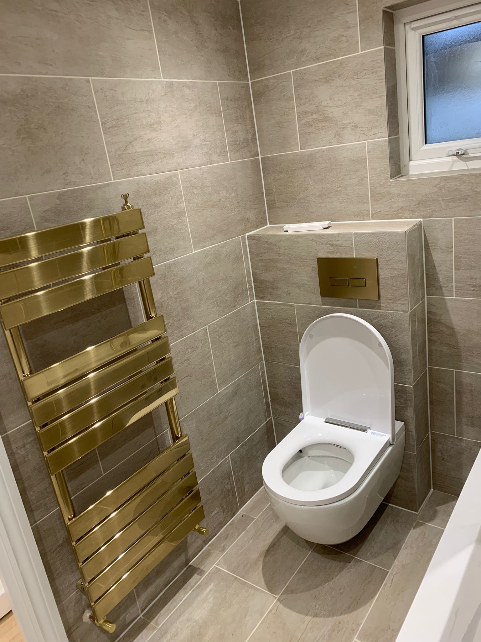 Modern bathroom refurbishment