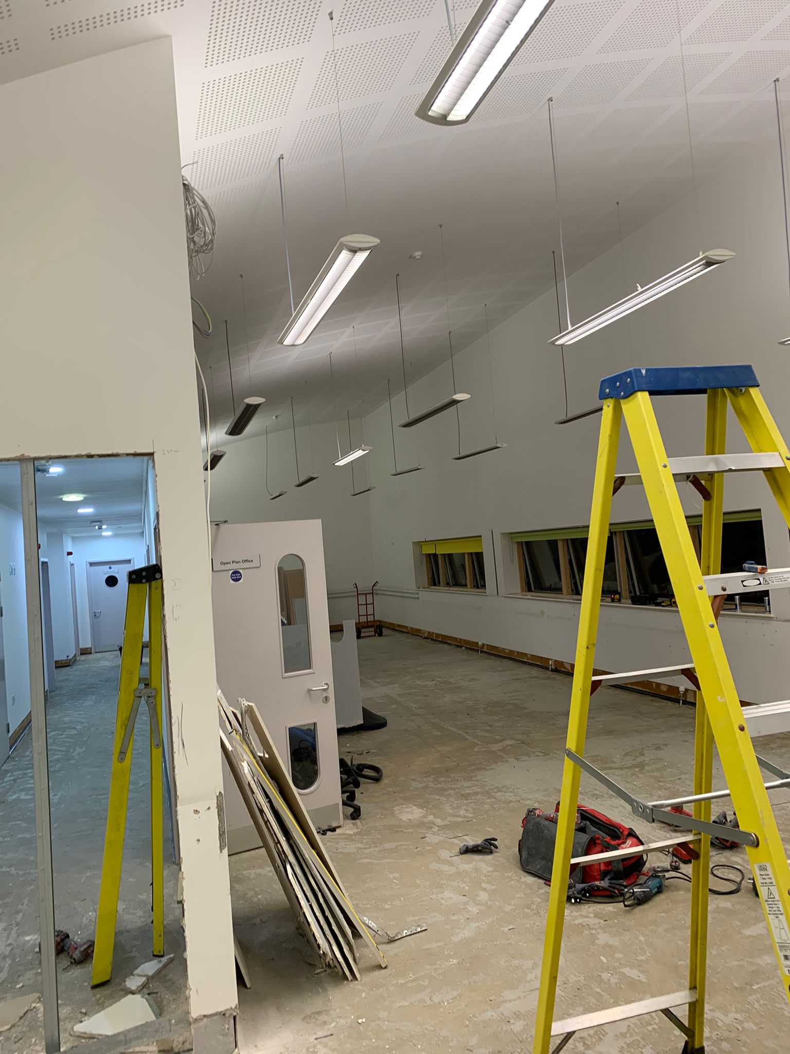 Refurbished kitchen with bespoke joinery