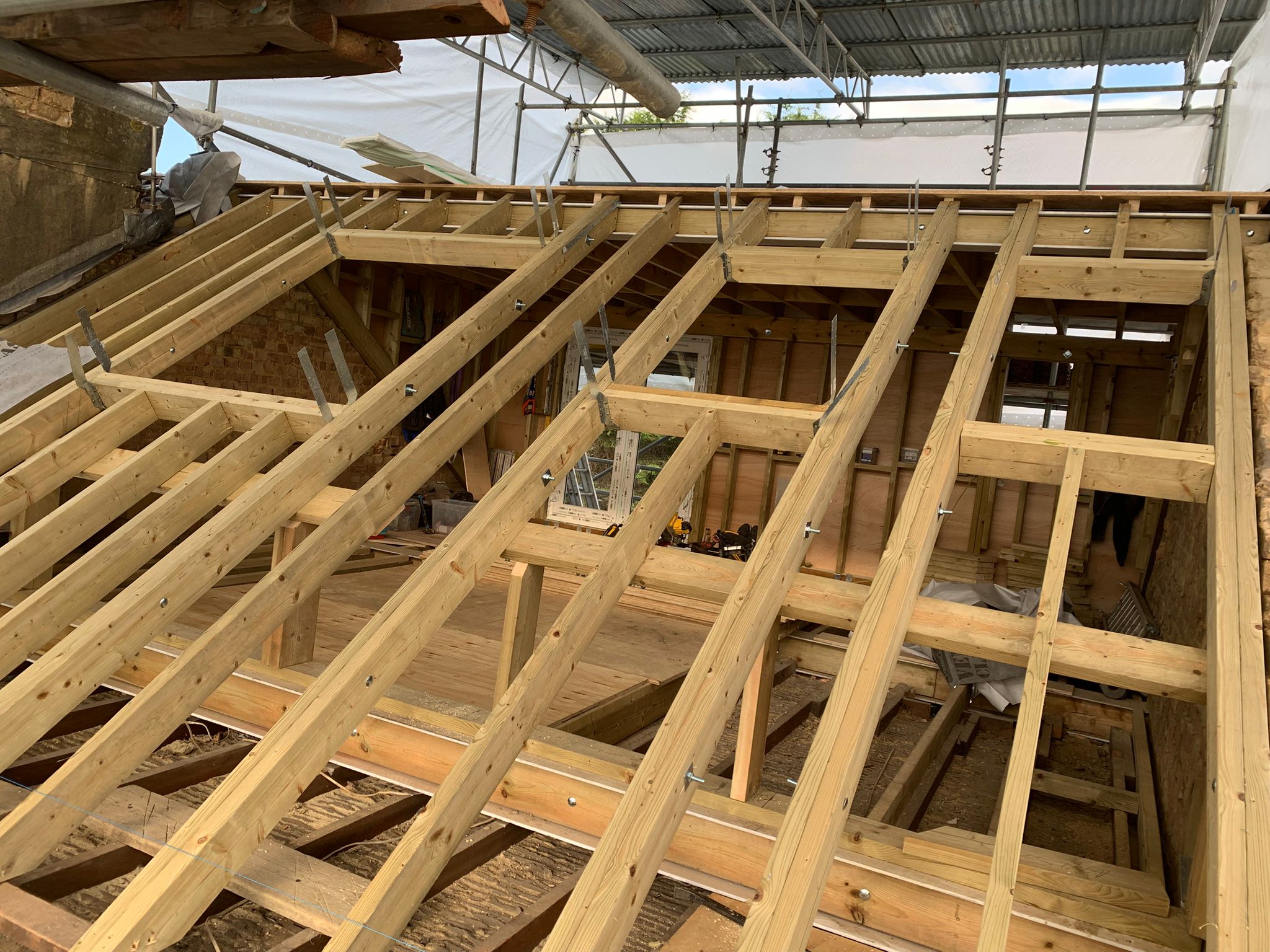 Loft conversion with en-suite bathroom