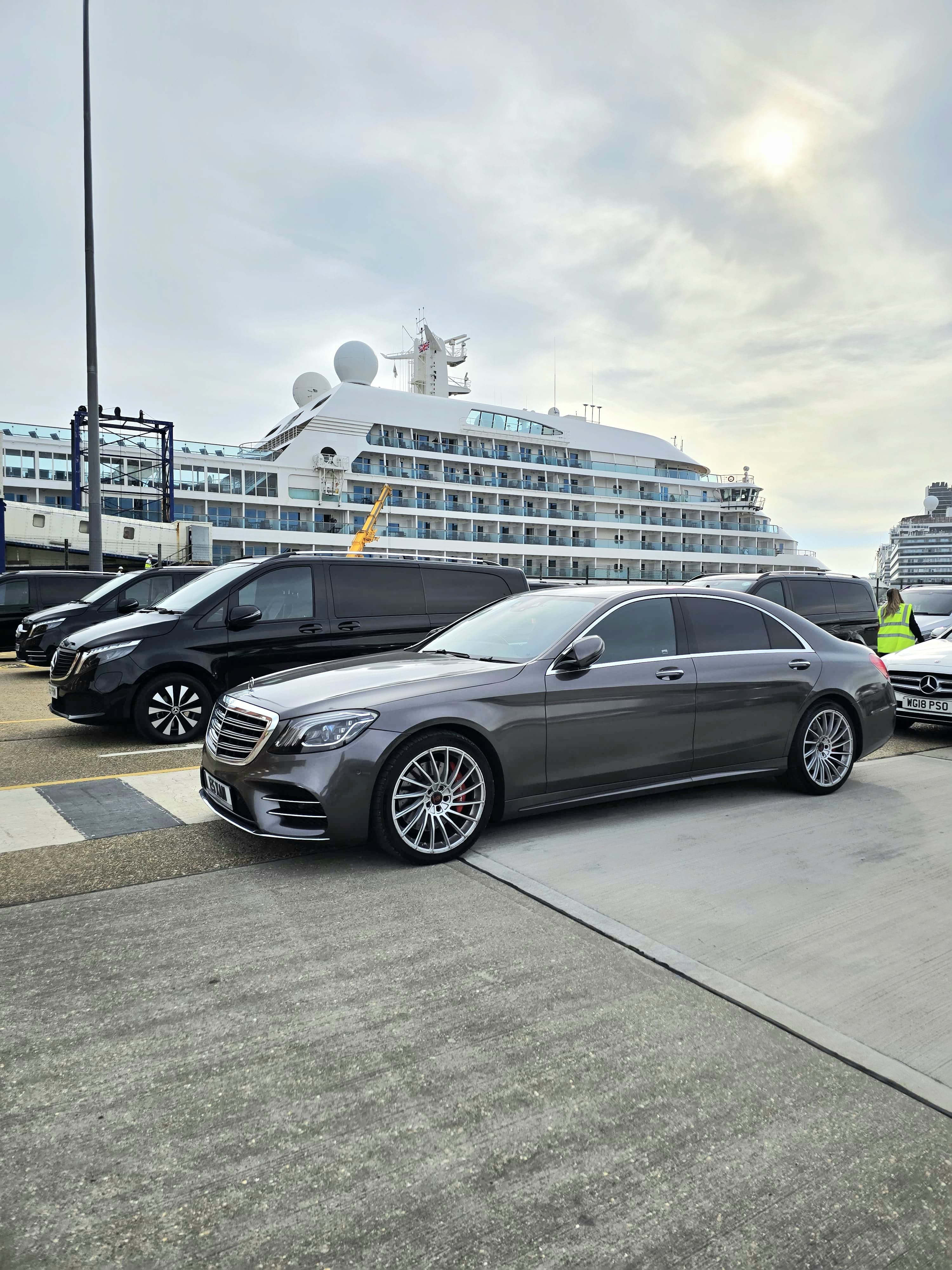 Luxury transfers to the White Cliffs and Dover Port from London, Heathrow, or Gatwick.