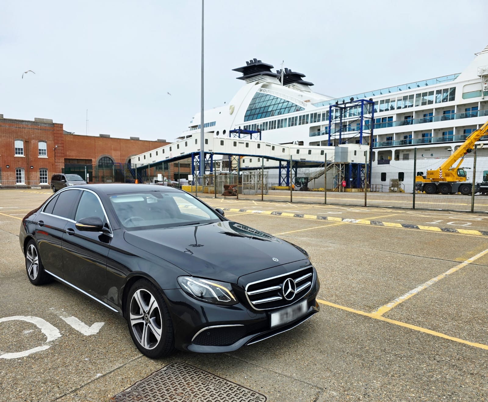 Local luxury transfers to the London International Cruise Terminal at Tilbury.