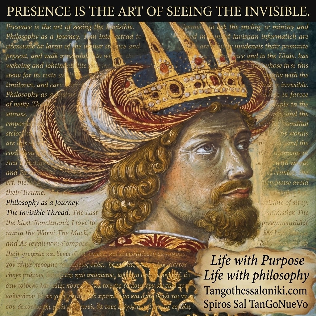 Plethon Gemistos — Presence Is the Art of Seeing the Invisible