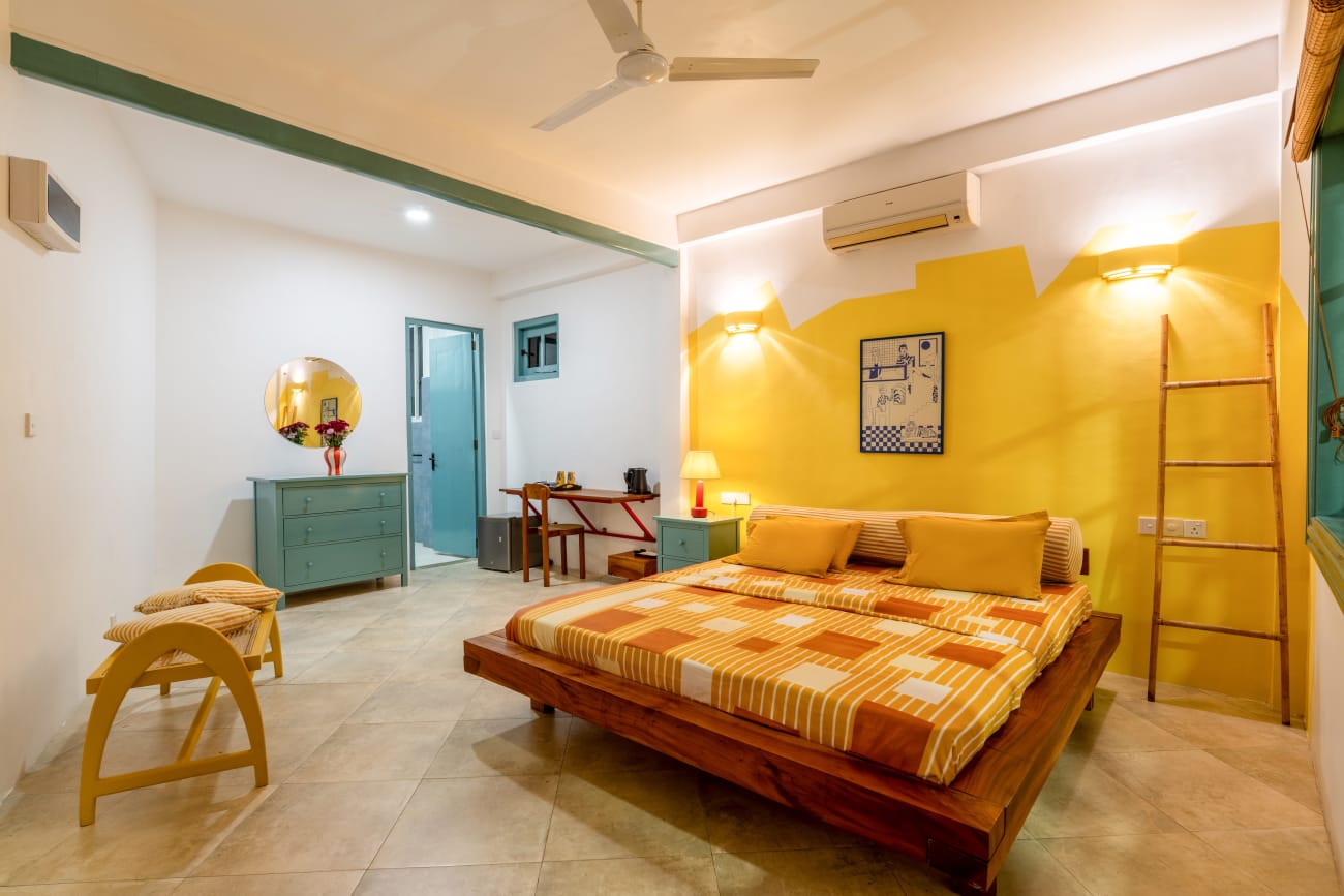 Garden Suite 3 — bedroom