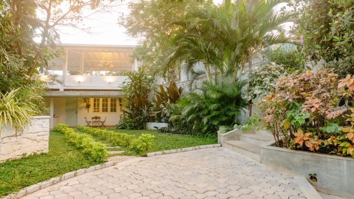 Gardens from the entrance