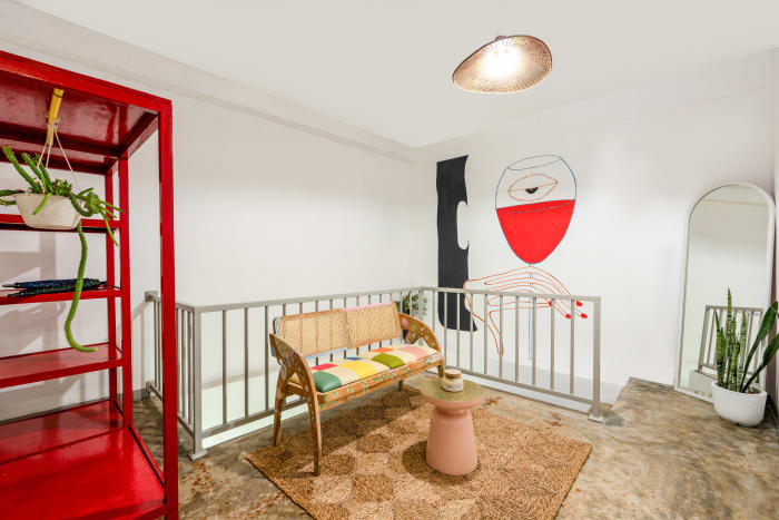 Villa stairway