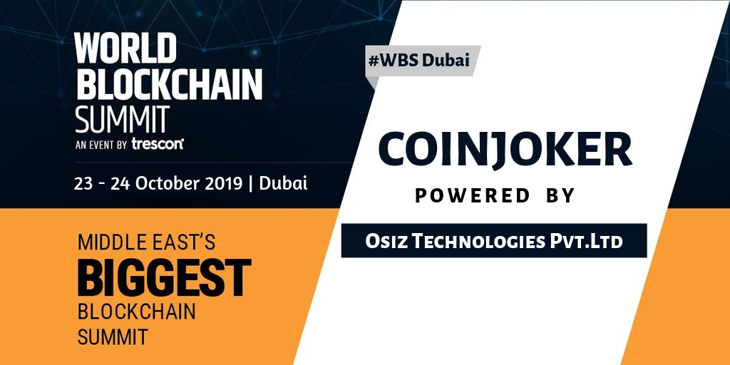Coinjoker appear at world blockchain summit on dubai Coinjoker appear at world blockchain summit on dubai