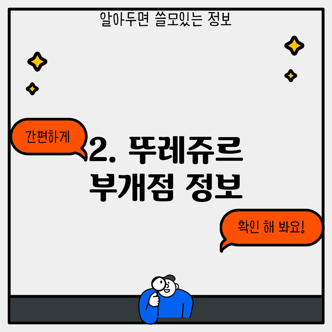 2. 뚜레쥬르 부개점 정보