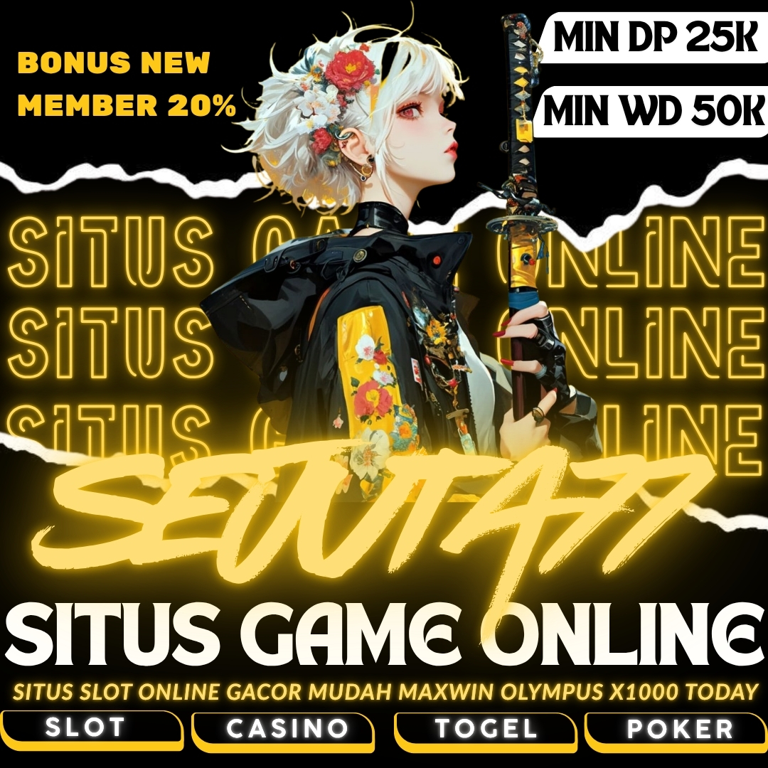 SEJUTA77: Situs Slot Online Gacor Mudah Maxwin Olympus X1000 Today !