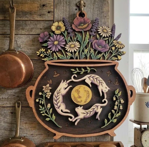 Floral Witchy Wall Art