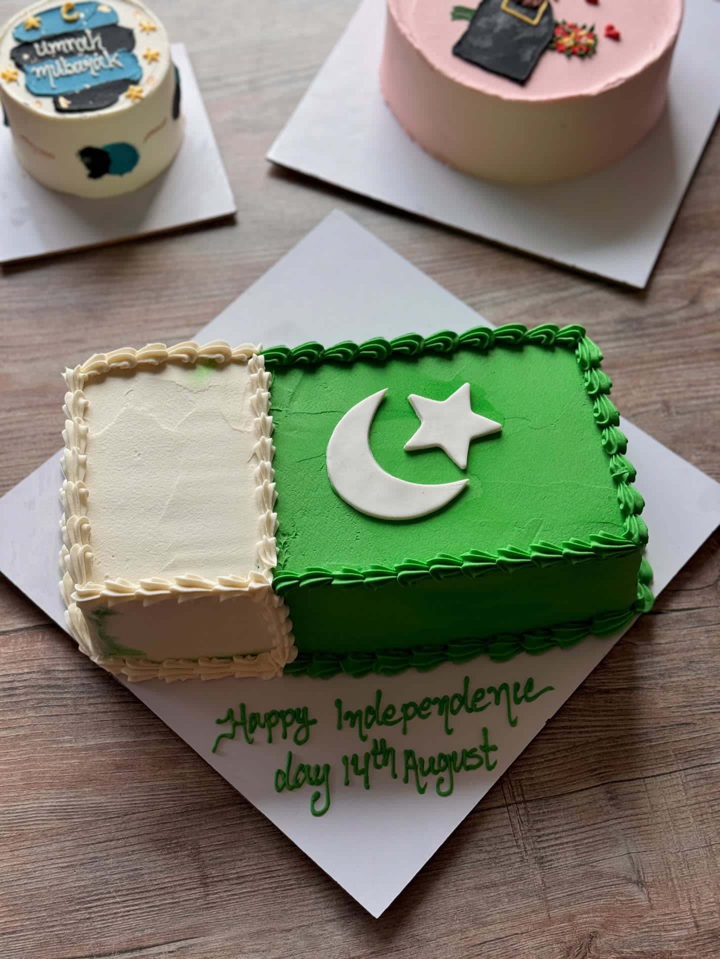 14 August Flag Theme Cake in Lahore
