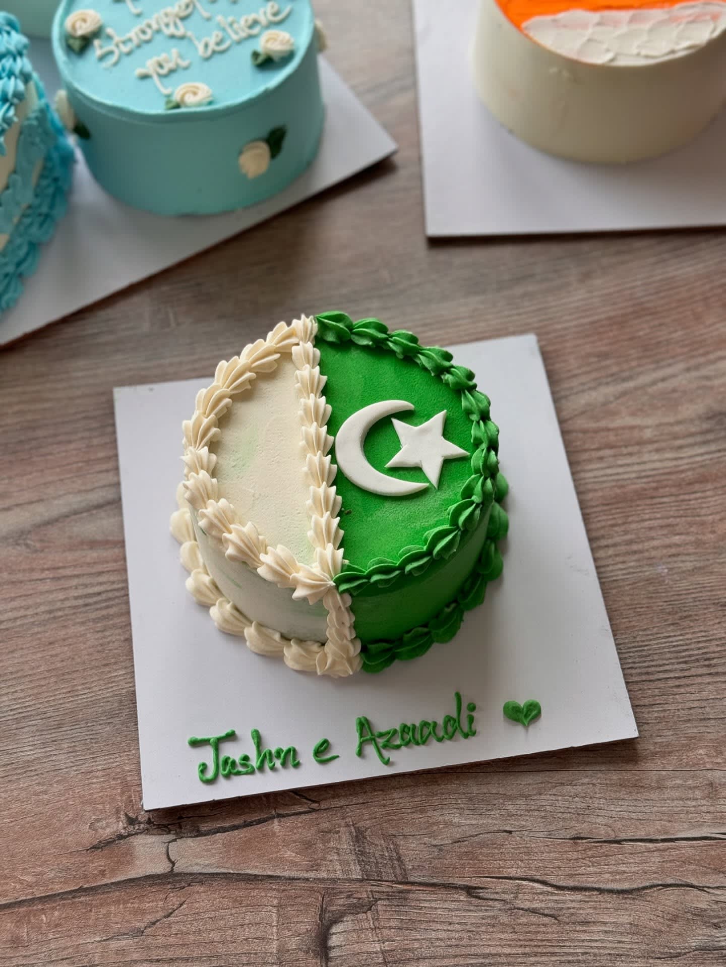 Pakistan Independence Theme Cake in Lahore