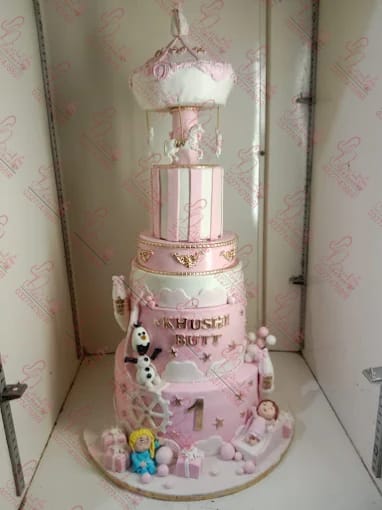 2 Tier Baby Boy Cake Rawalpindi