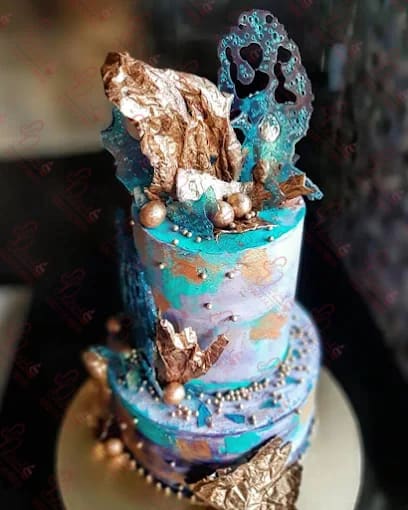 Two Tier Geode Birthday Cake Faisalabad