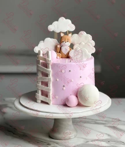 Baby Bunny Birthday Cake Rawalpindi