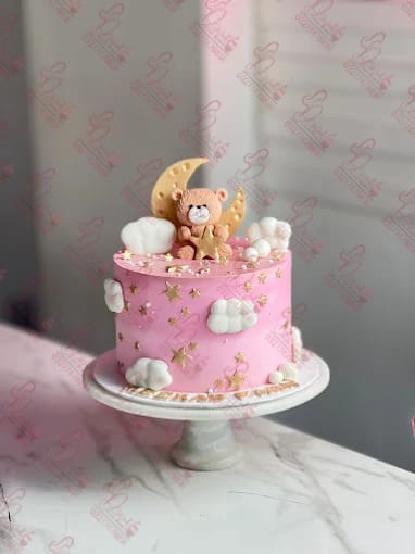 Teddy Bear Fondant Cake Rawalpindi