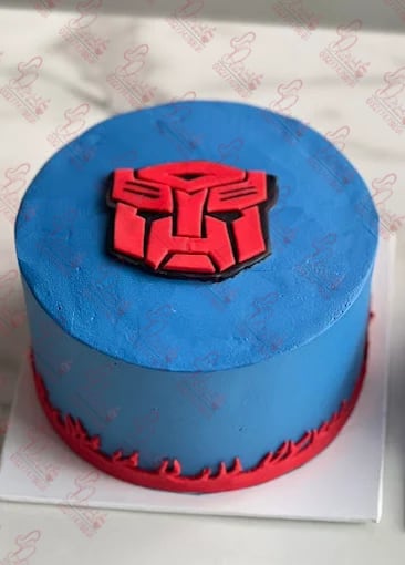 Transformers Themed Birthday Cake Rawalpindi