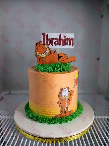 Garfield Themed Cake Rawalpindi