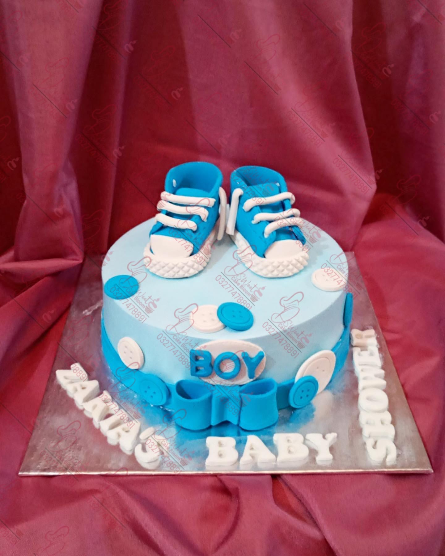 Baby Boy Shower Cake Islamabad