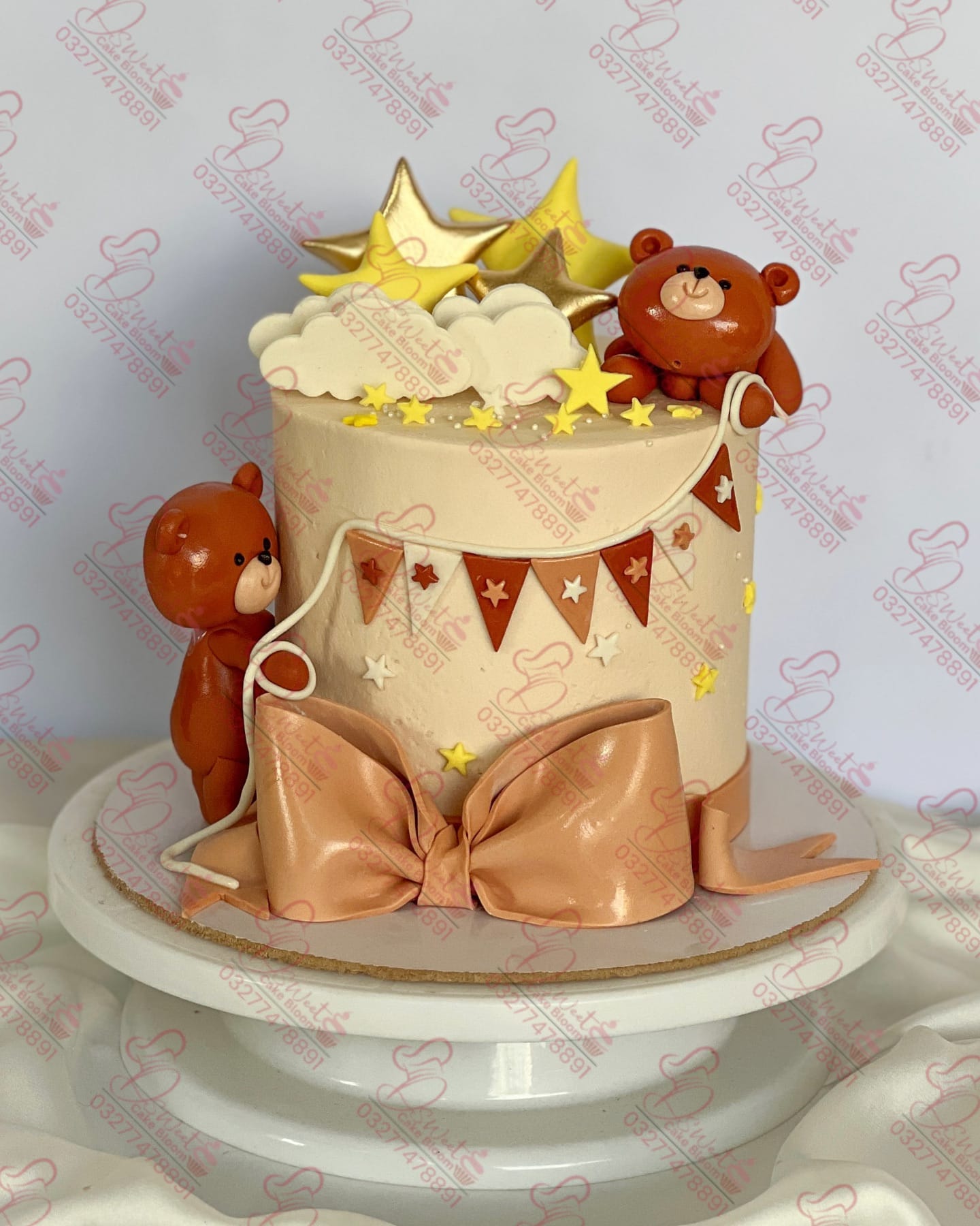 Dreamy Teddy Bear Birthday Cake Islamabad