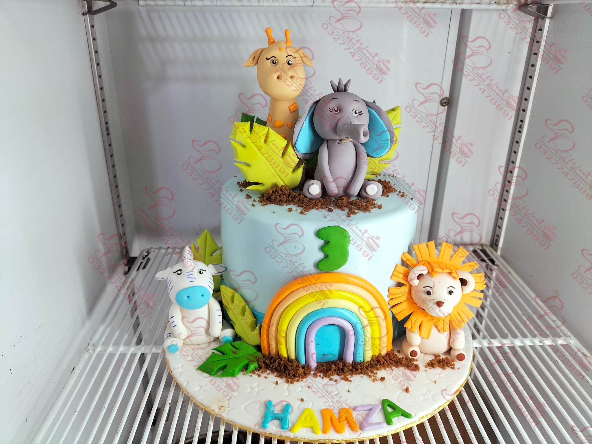 Jungle Adventure Baby Boy Cake Islamabad