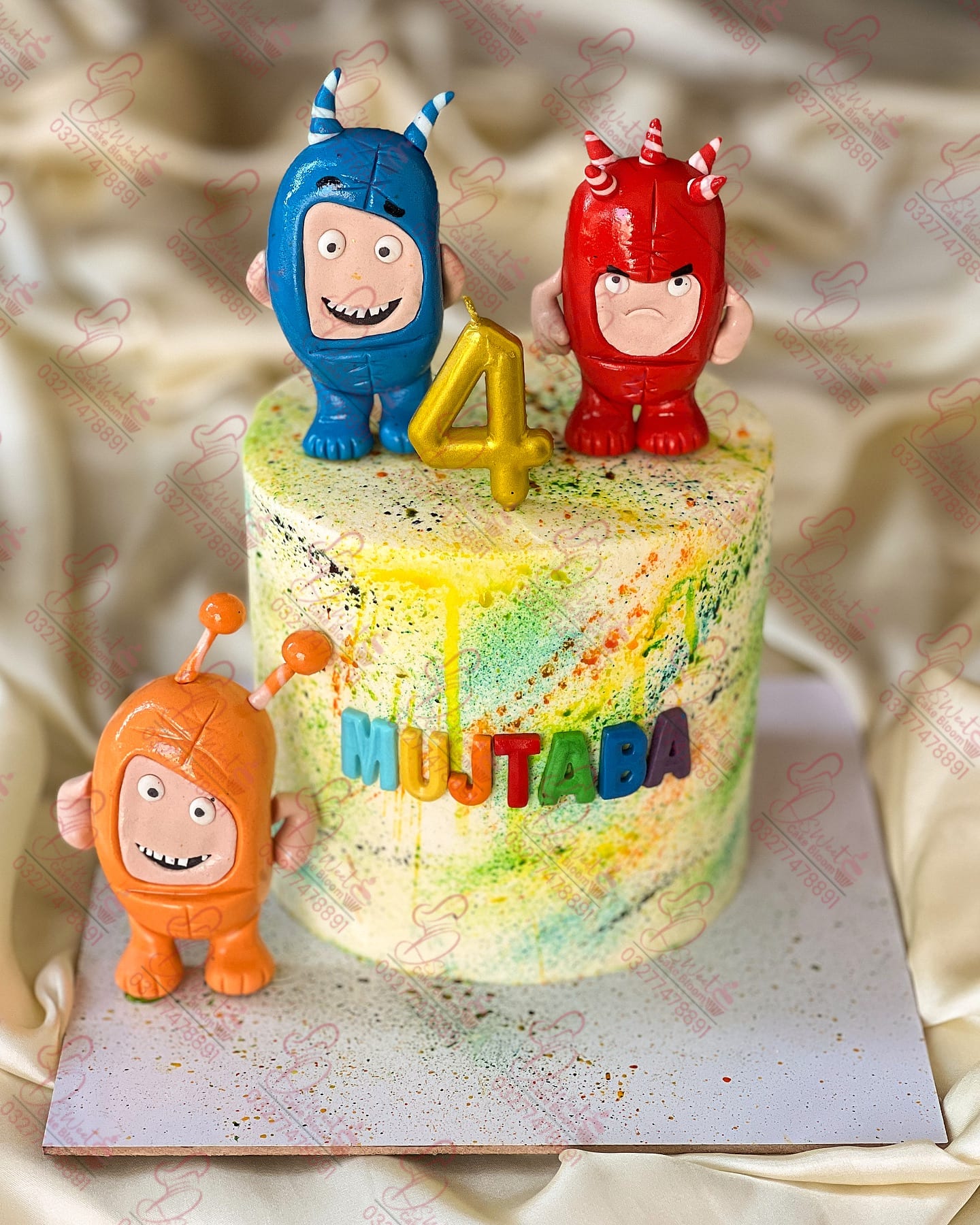 Oddbods Baby Boy Cake in Islamabad