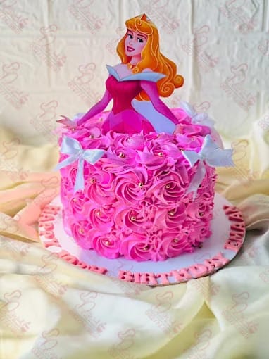Sleeping Beauty Princess Doll Cake Rawalpindi