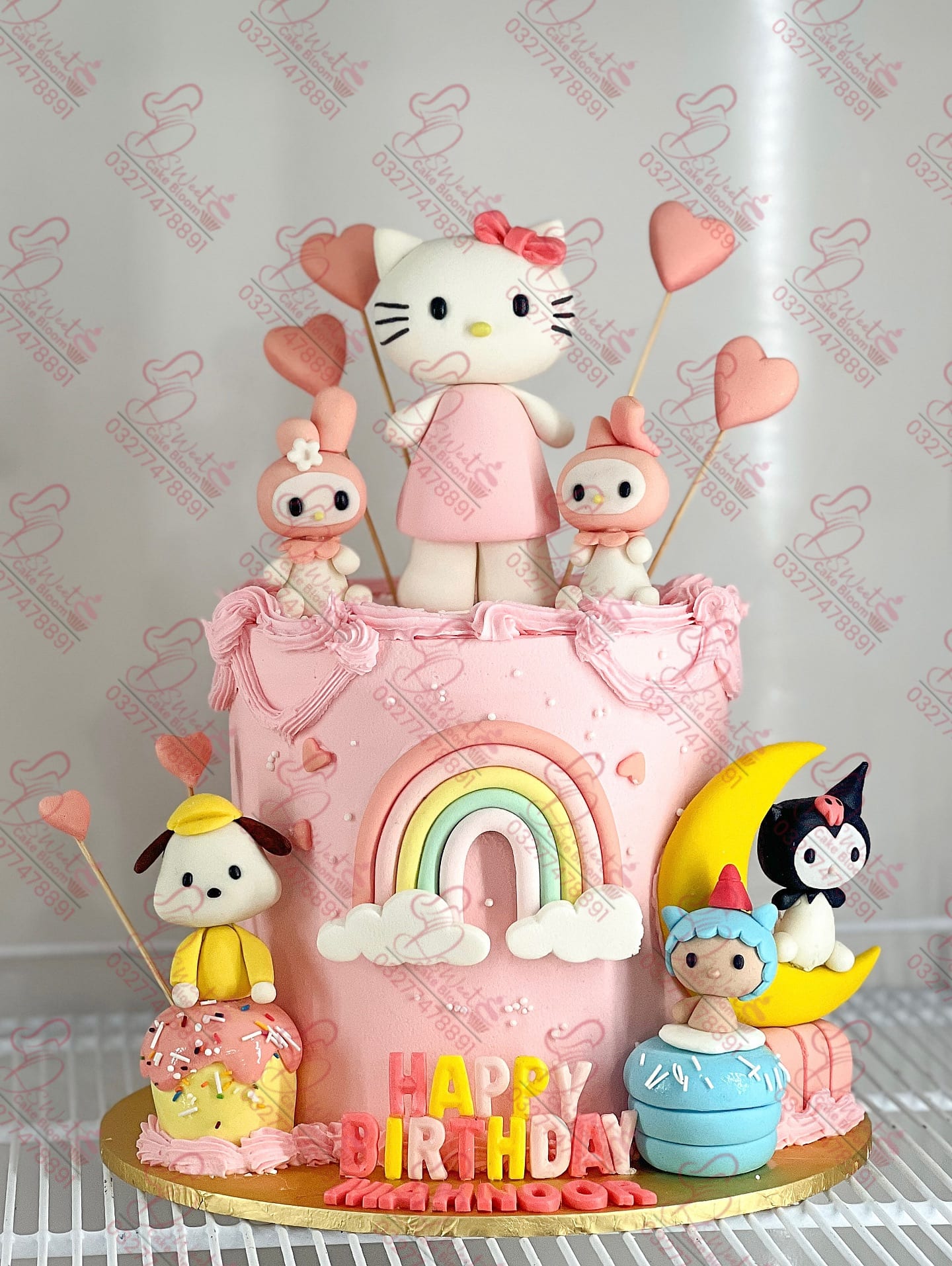 Hello Kitty Baby Girl Cake Faisalabad