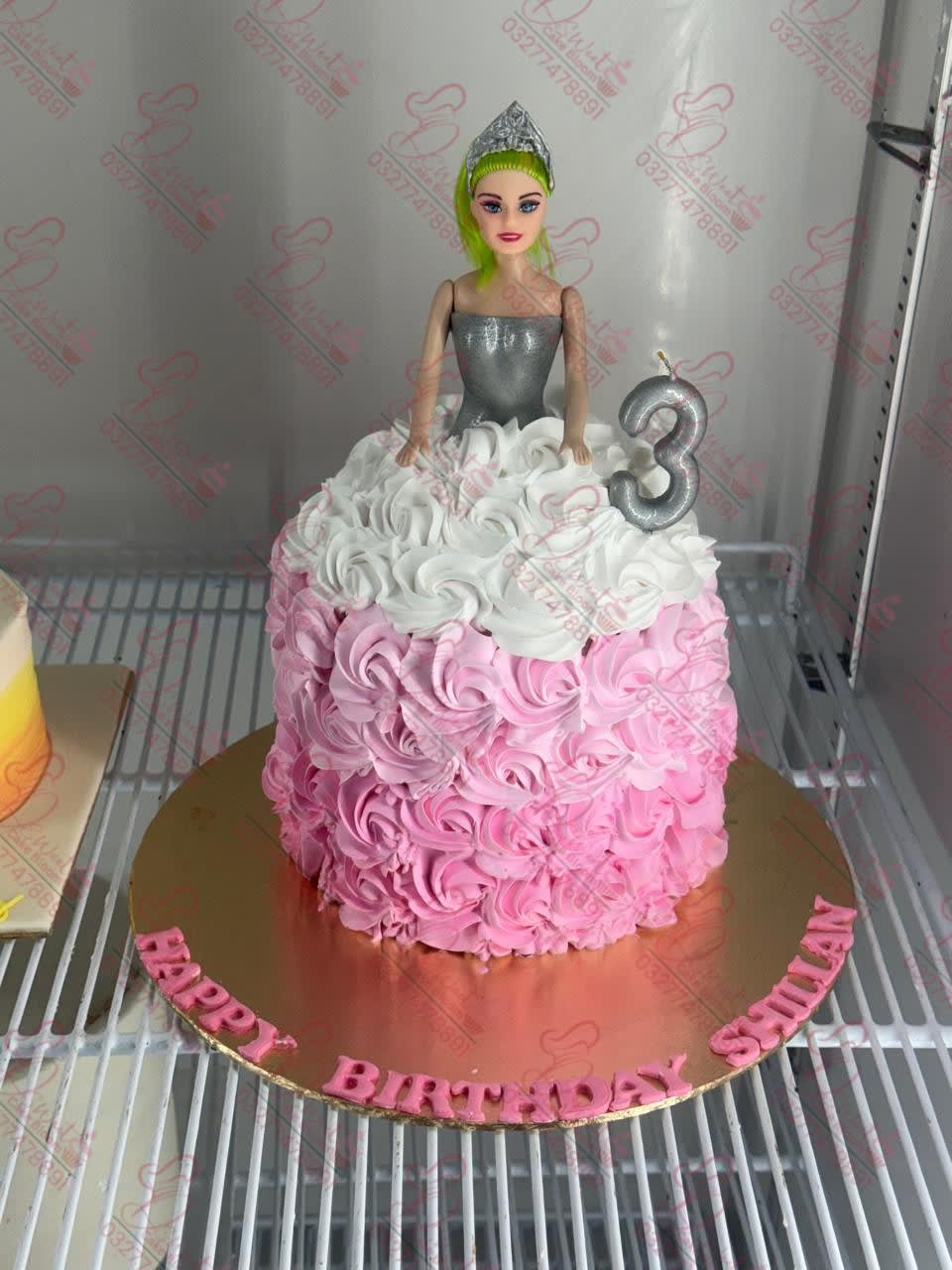 Doll Theme Barbie Cake in Rawalpindi