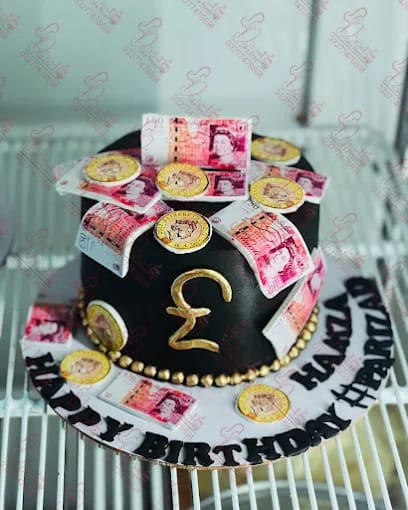 Money Themed Black Cake Rawalpindi
