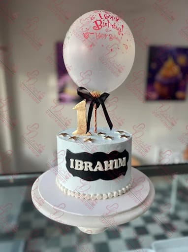 First Birthday Balloons Cake Islamabad