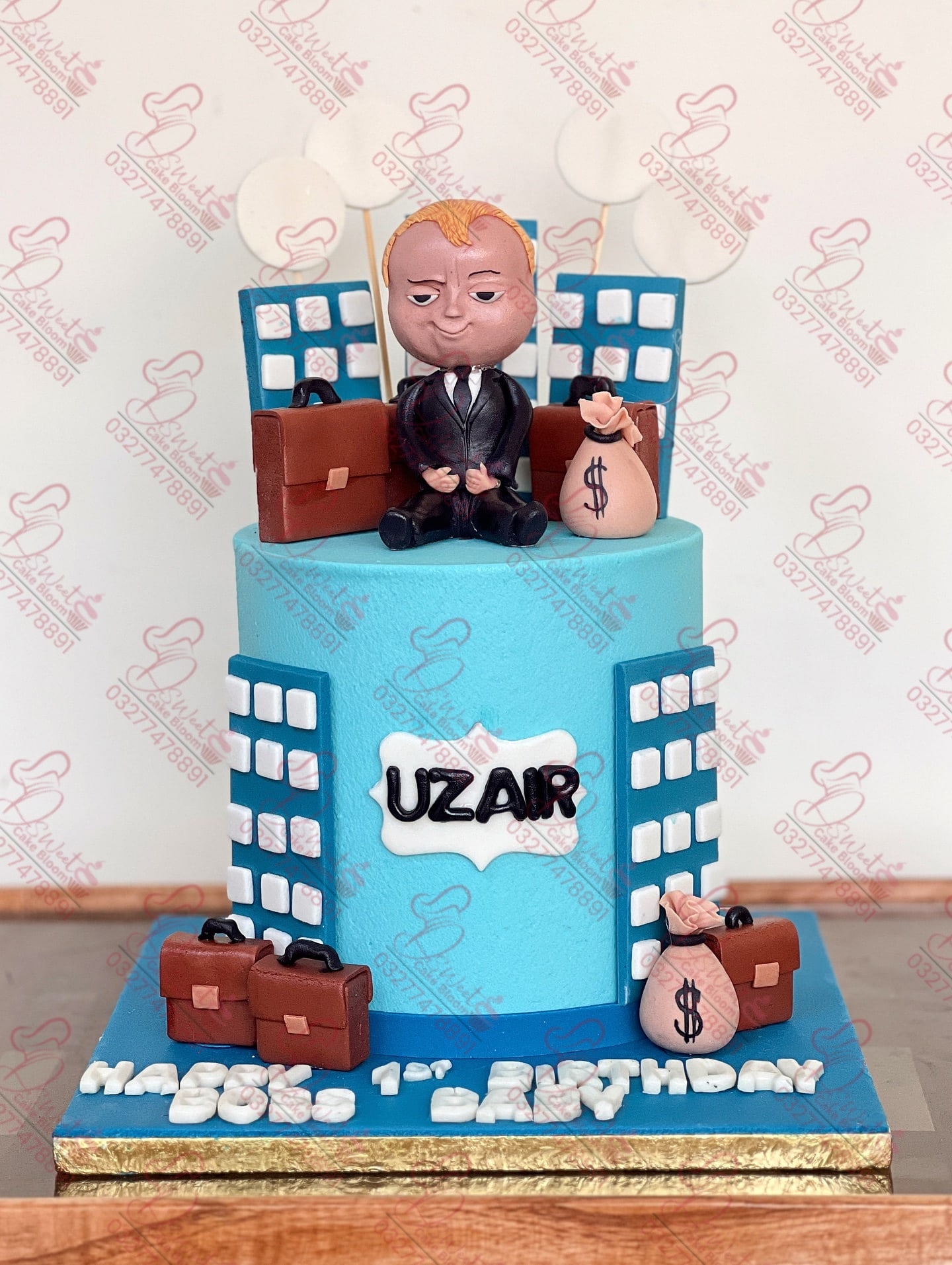 Boss Baby Little CEO Themed Cake Rawalpindi