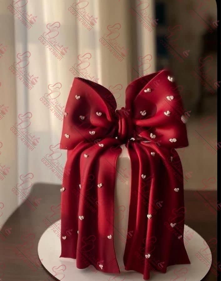 Bow Theme Birthday Cake Islamabad