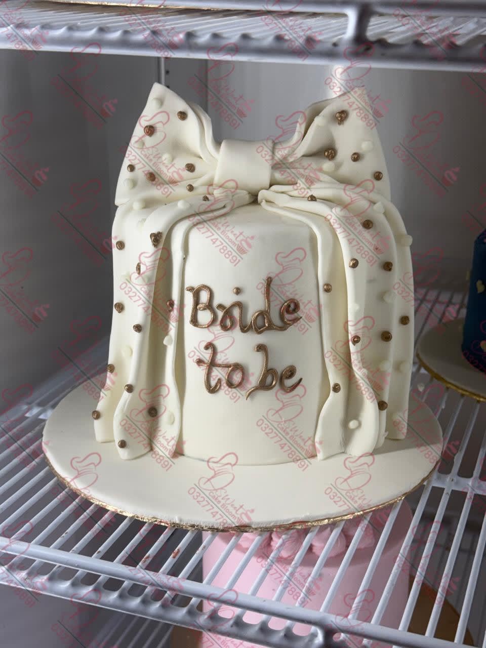 Elegant Bow Theme Birthday Cake Islamabad