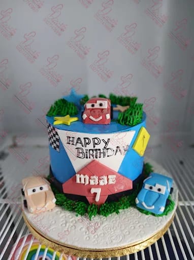 Lightning McQueen Car Cake Rawalpindi