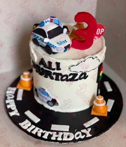 Police Car Cake Rawalpindi