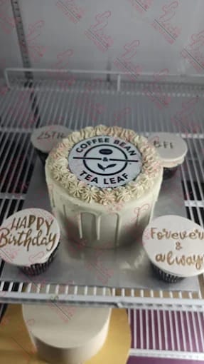 Coffee Bean Brand Theme Cake with Cupcakes Rawalpindi