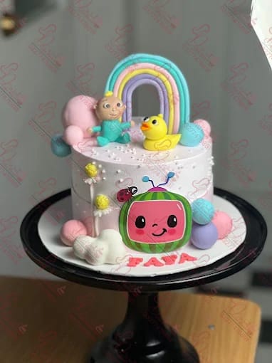 Cocomelon First Birthday Cake Islamabad