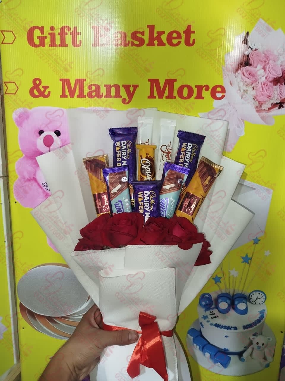 Baby Shower Chocolate Bouquet Islamabad