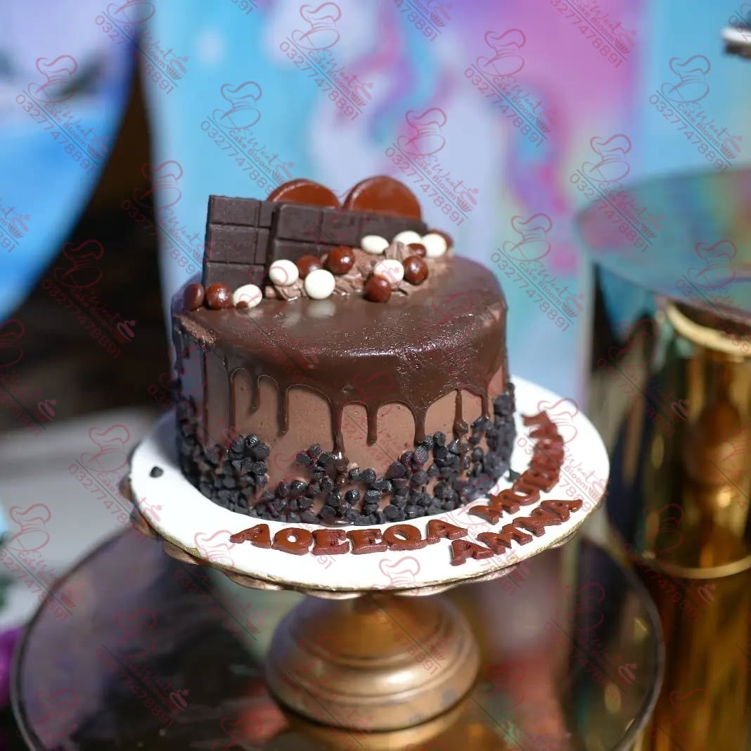 Decorated Chocolate Cake Faisalabad