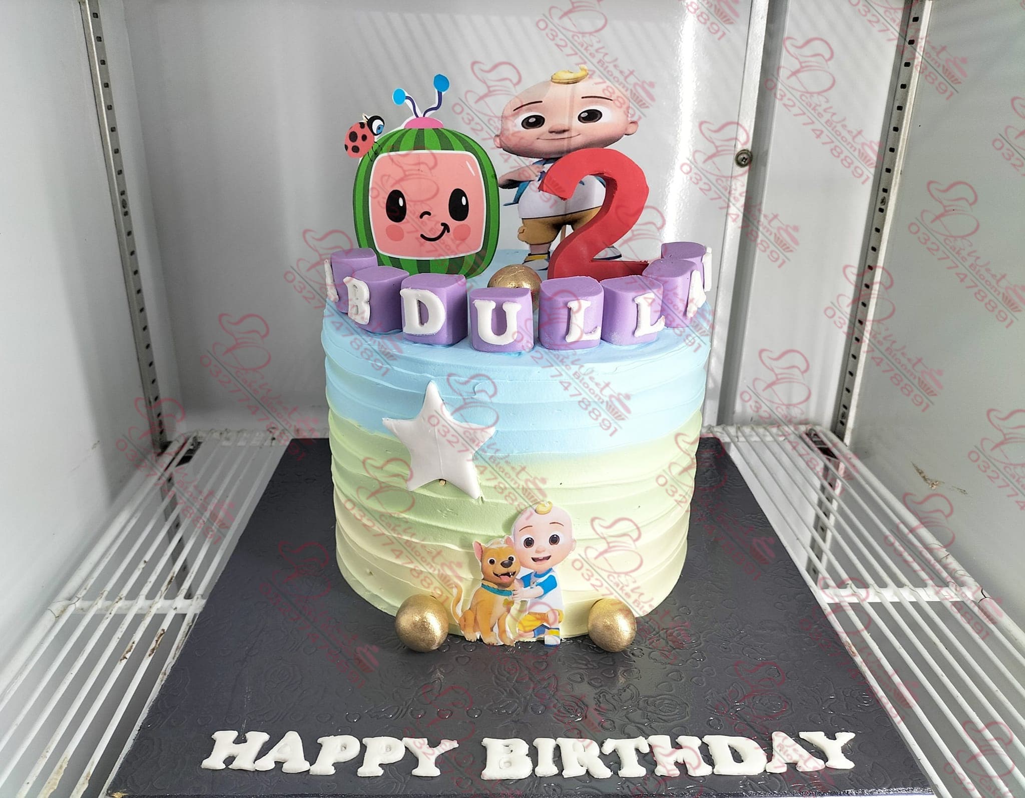 Cocomelon Baby Birthday Cake Islamabad