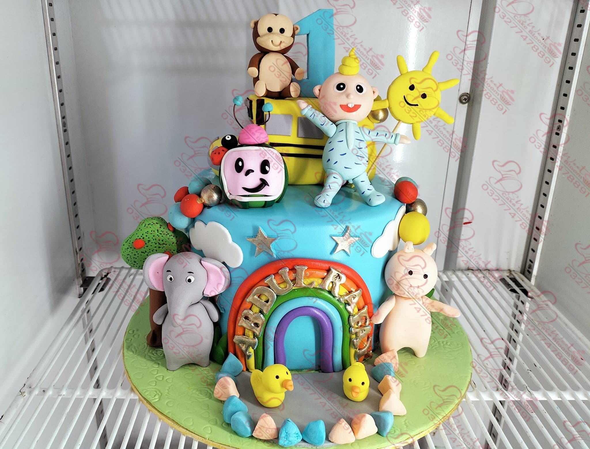 Cocomelon Themed Birthday Cake Islamabad