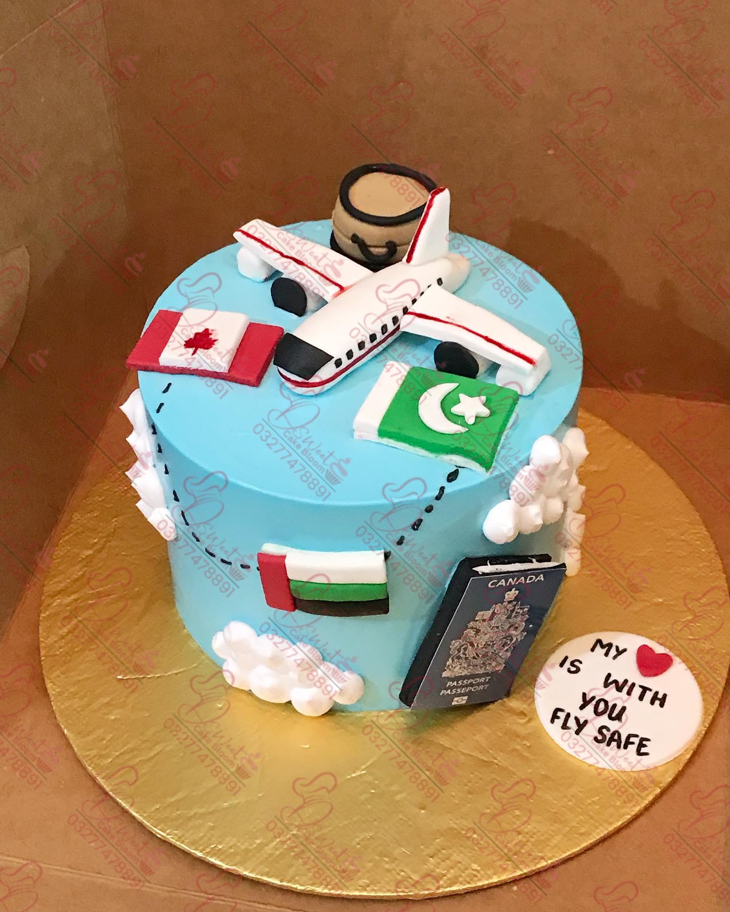 Travel Theme Cakes in Islamabad online order