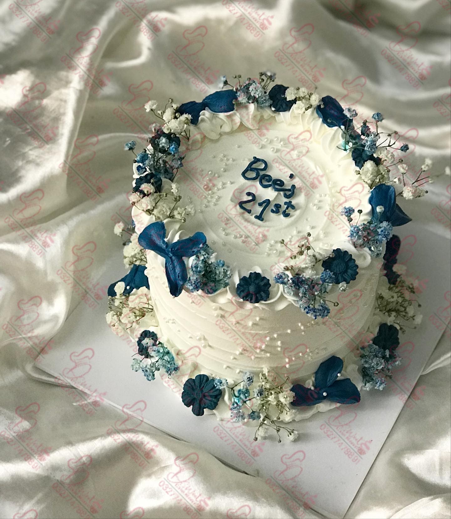 Vintage Lambeth Birthday Cake in Islamabad