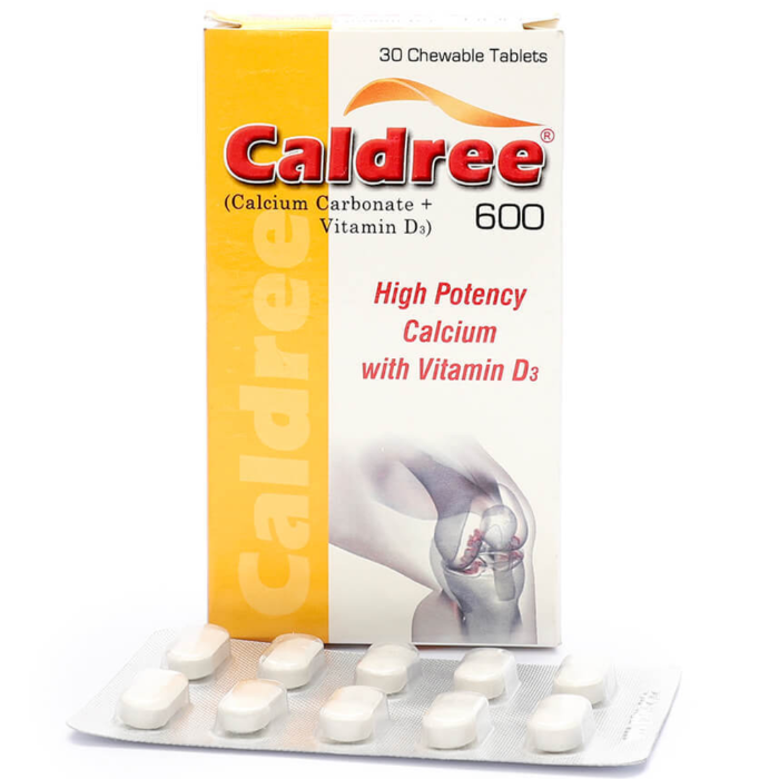 Caldree Tablets 600Mg (3 Strip = 30 Tablets)