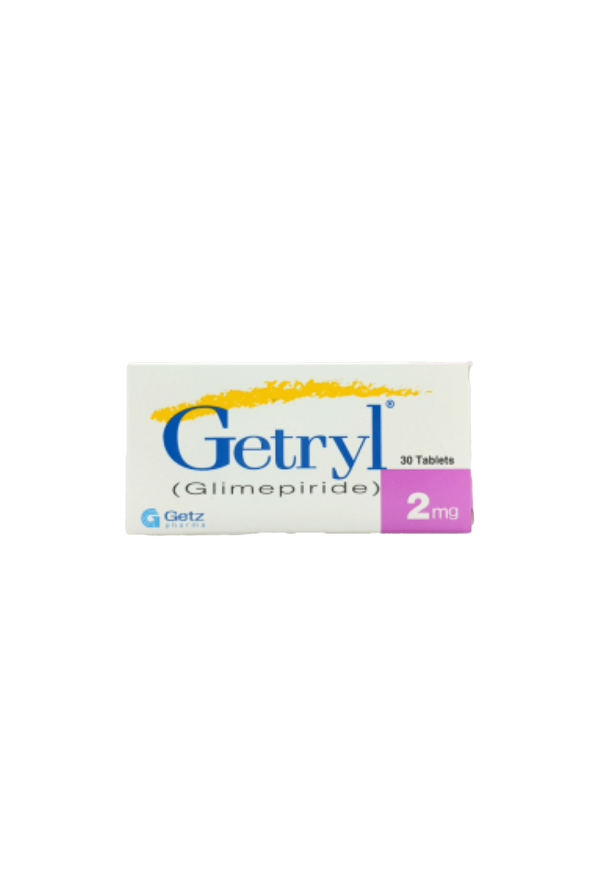 Getryl Tablets 2Mg (3 Strip = 30 Tablets)