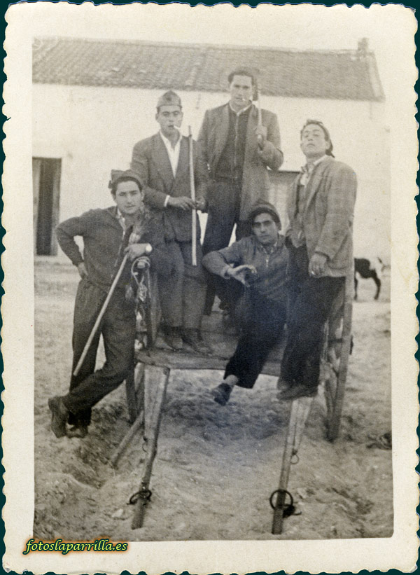 Quintos en La Parrilla en 1958