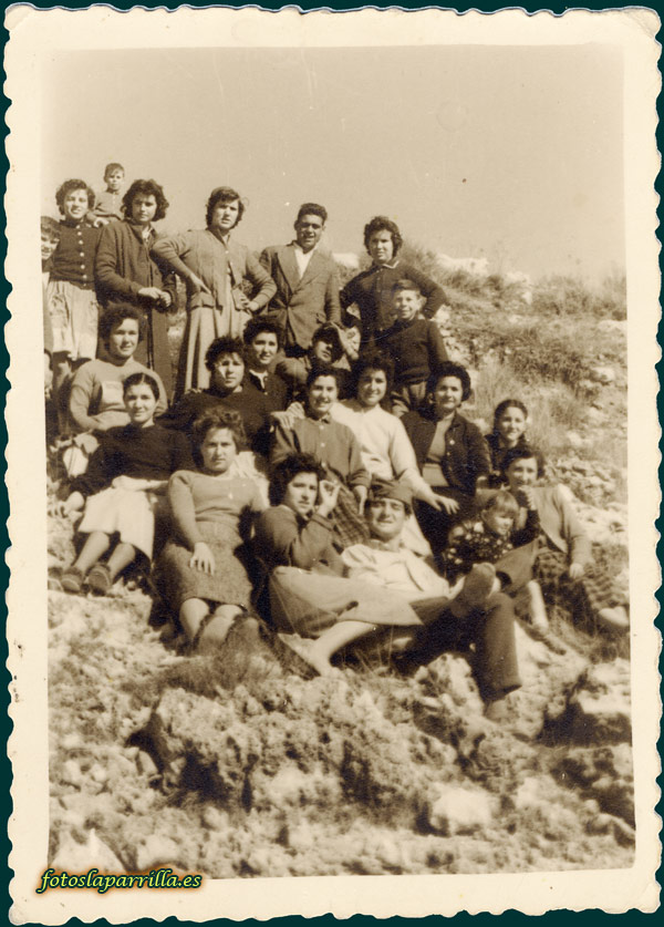 Quintos de La Parrilla en 1958
