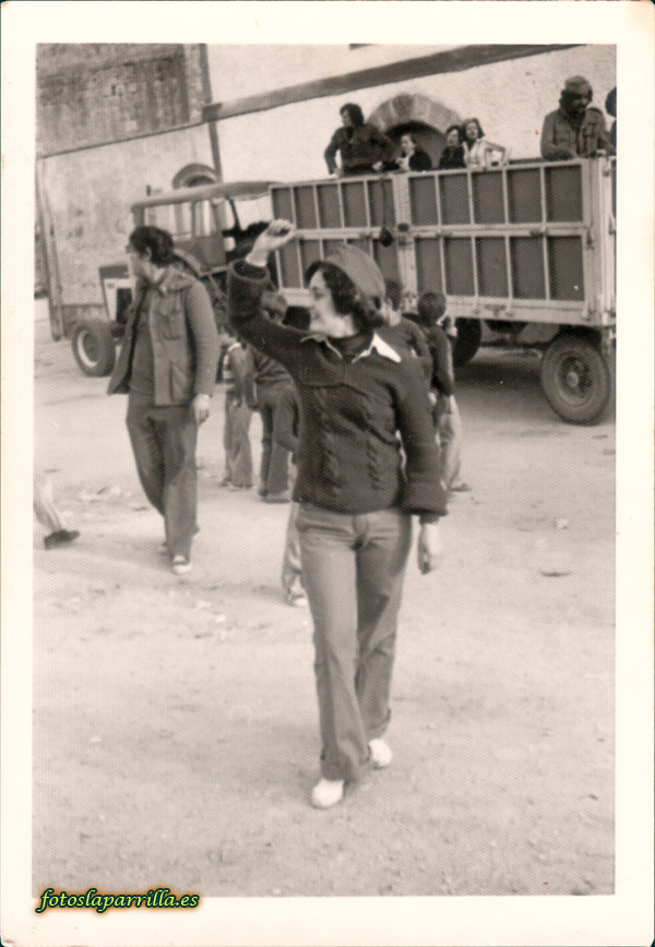 Quintos de La Parrilla en 1977