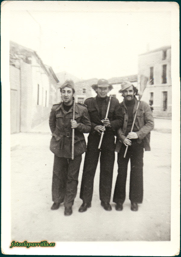 Quintos de La Parrilla en 1977
