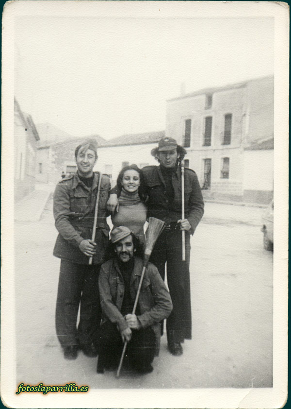 Quintos de La Parrilla en 1977